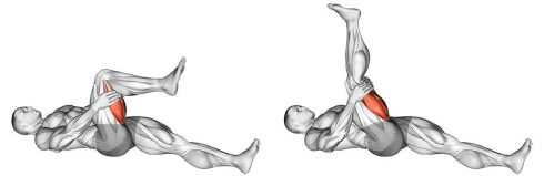 Lying Hamstring Stretch