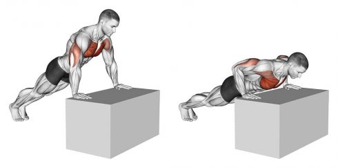 Incline Push Up Form