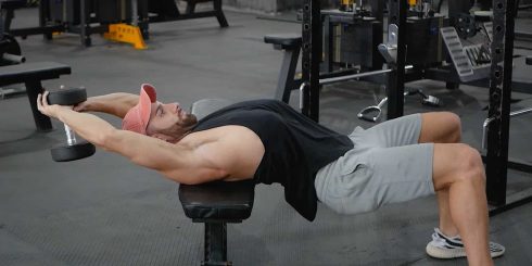 Dumbbell Pullover