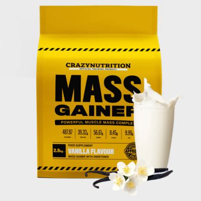 Crazy Nutrition Mass Gainer - 8 Best-Tasting Vanilla Protein Powders in 2023