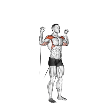 Shoulder Press With Cable