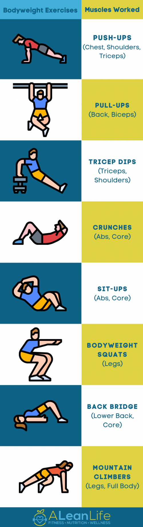Bodyweight Exercise Core Exercises At Sebastian Bardon Blog